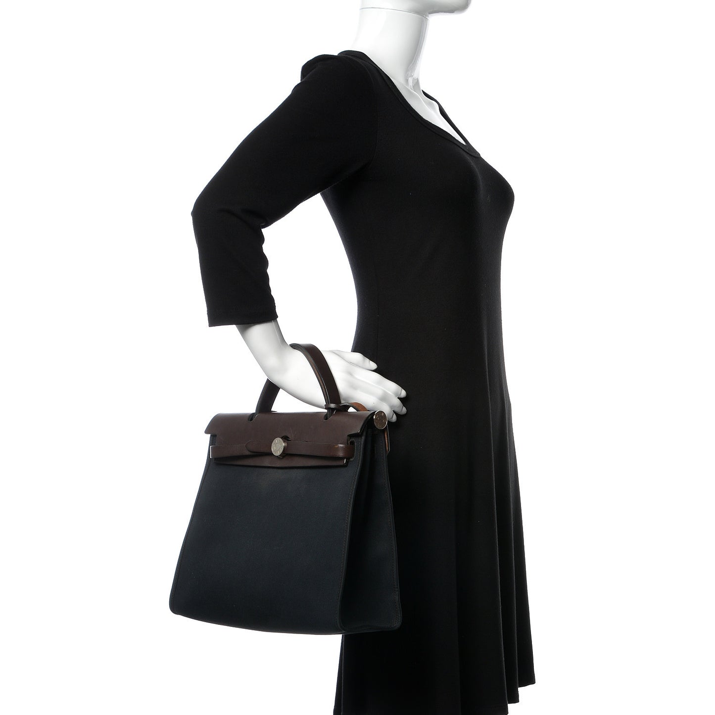 Toile Vache Hunter Herbag Zip 31 PM Black Ebene