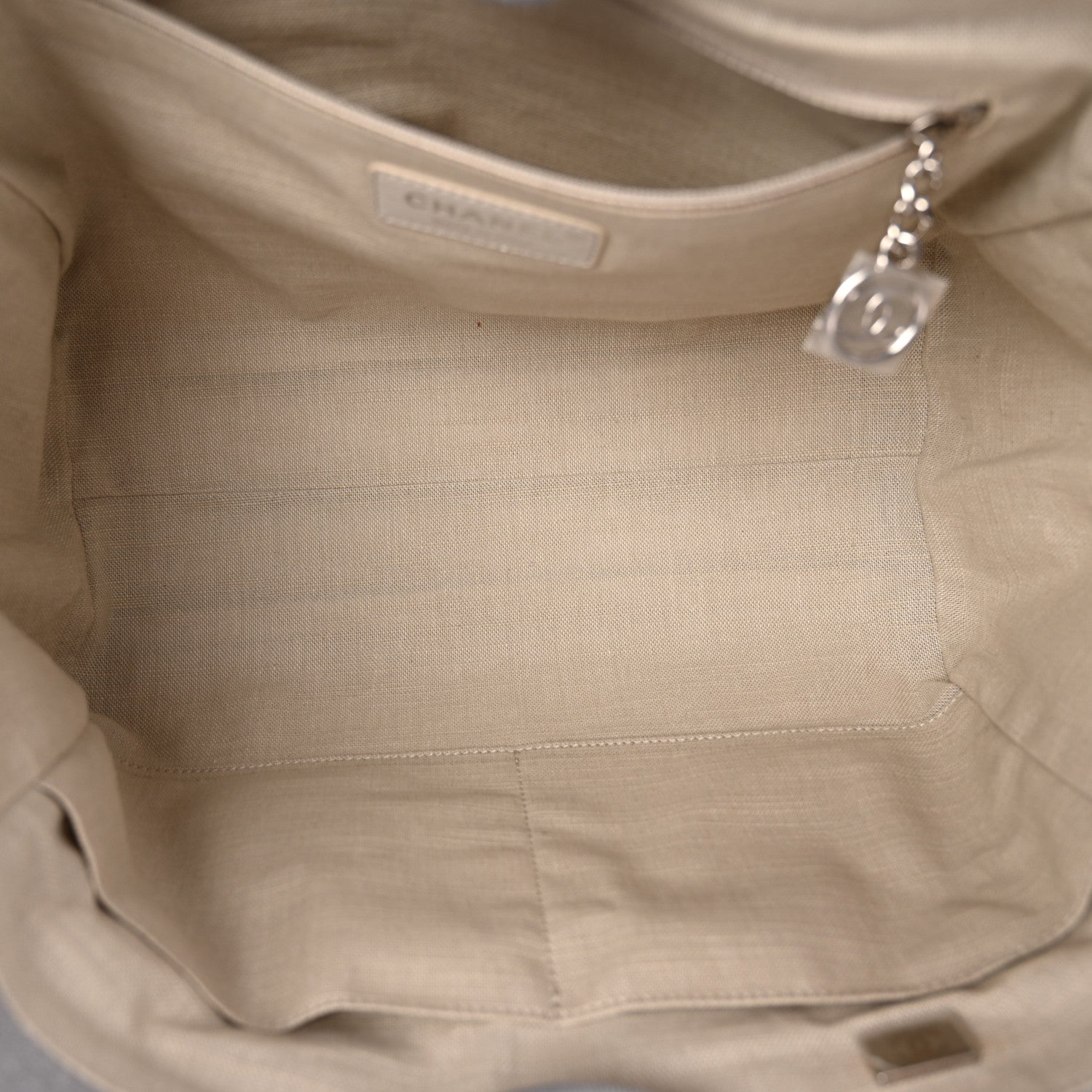 Chanel Mixed Fibers Small Deauville Tote Grey 6 of 11