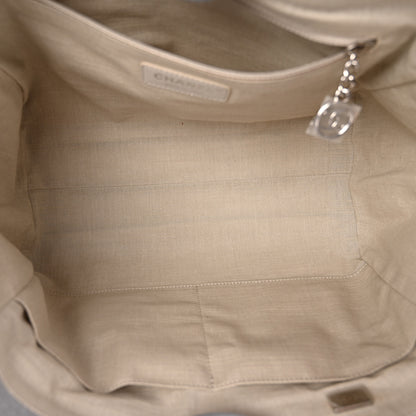 Chanel Mixed Fibers Small Deauville Tote Grey 6 of 11