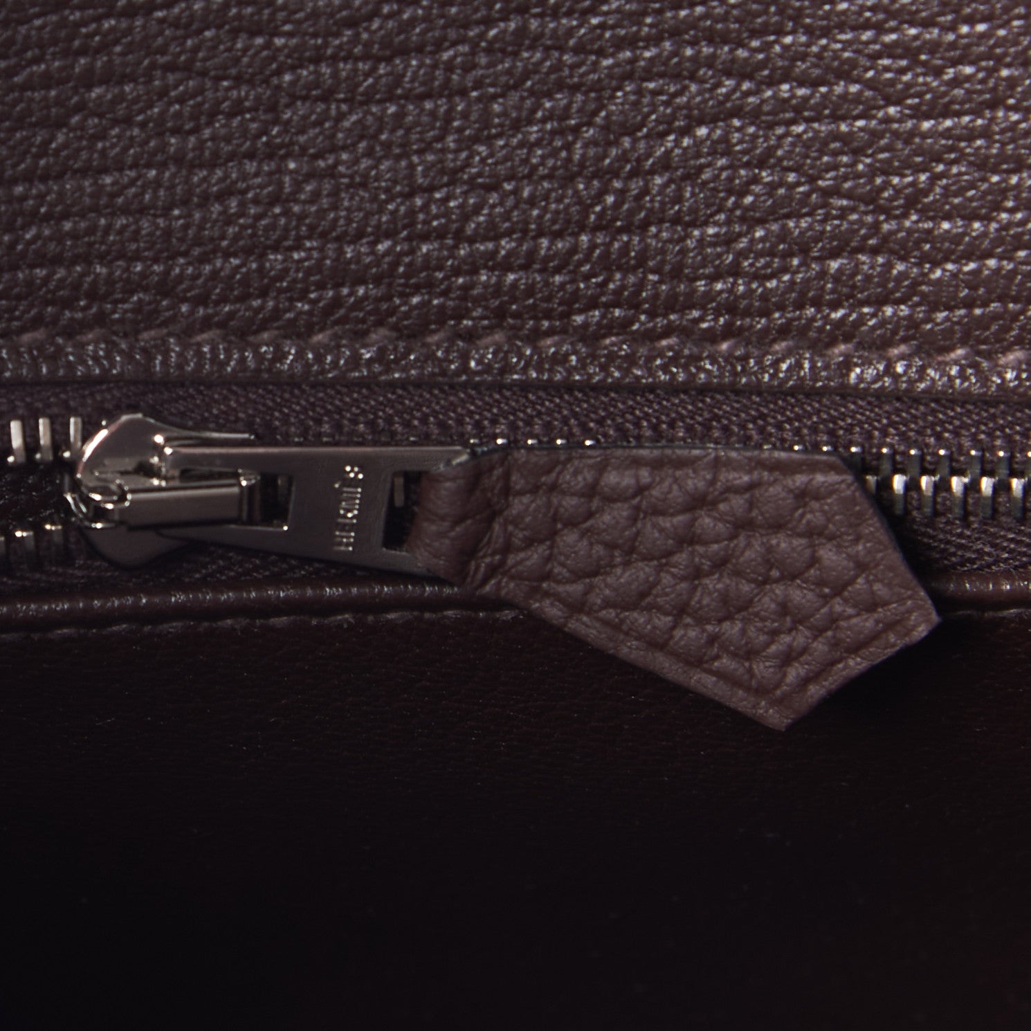 Hermes Togo Birkin 25 Chocolate 17 of 32
