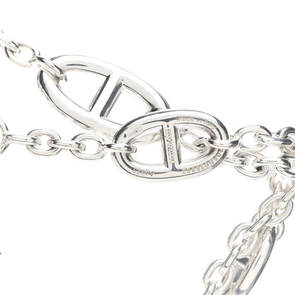 Hermes Sterling Silver Farandole Necklace 120 5 of 6