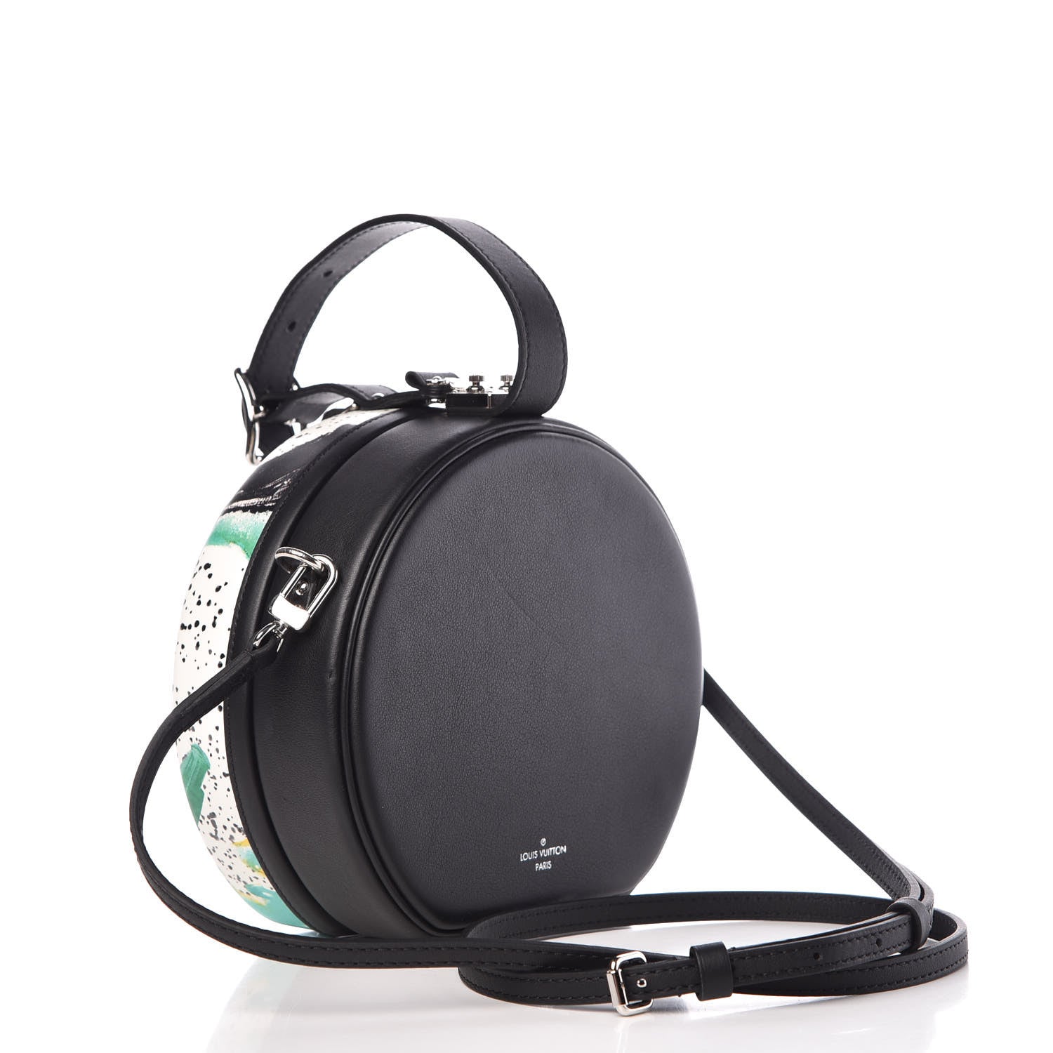 Louis Vuitton Calfskin Nicolas Ghesquière’s Splash Print Petite Boite Chapeau 3 of 10