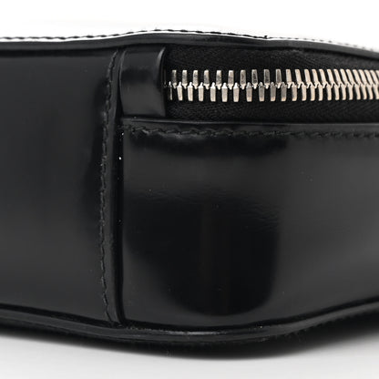Prada Spazzolato Small Brique Crossbody Bag Black 10 of 10