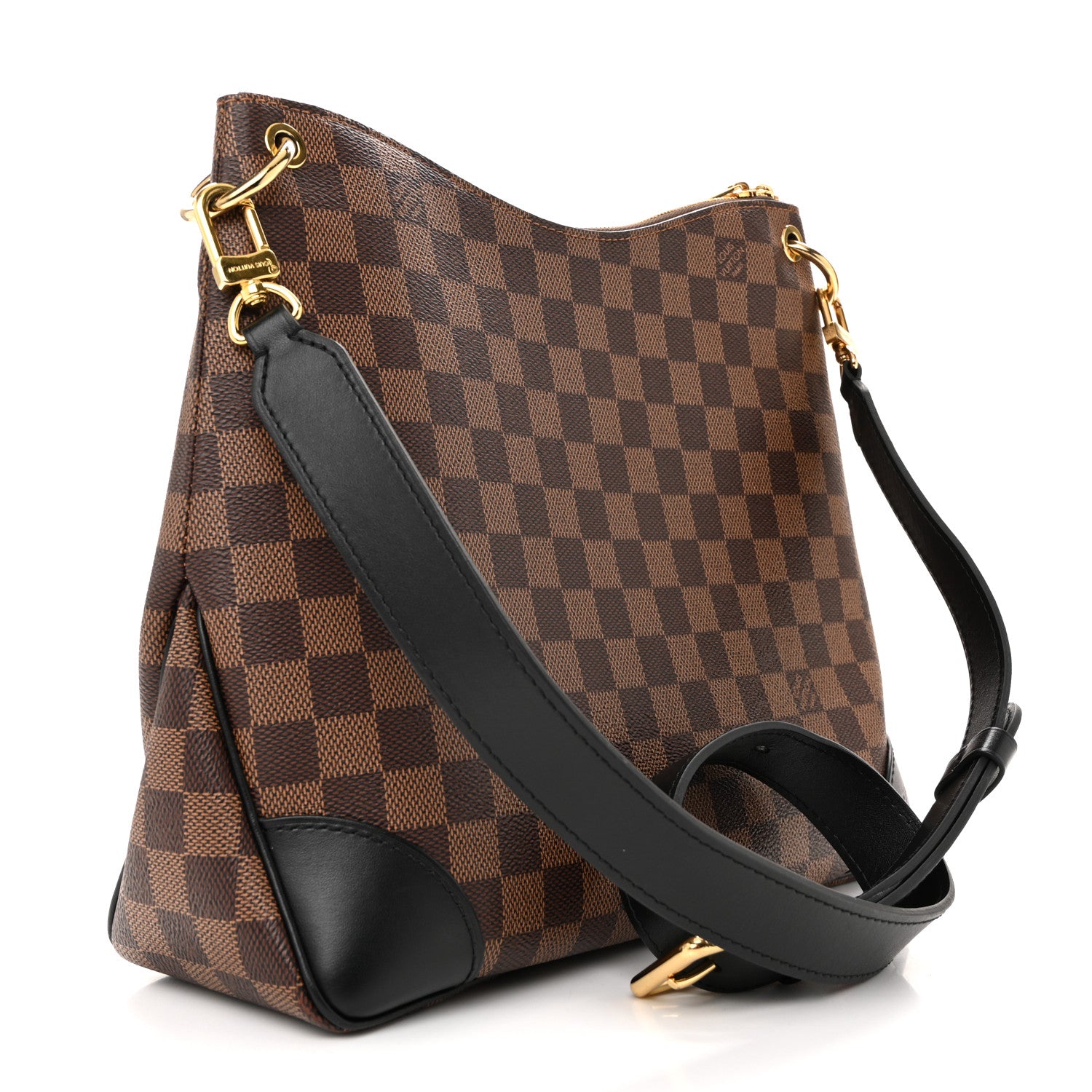 Louis Vuitton Damier Ebene Odeon MM Black Black 3 of 22