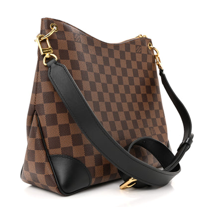 Louis Vuitton Damier Ebene Odeon MM Black Black 3 of 22