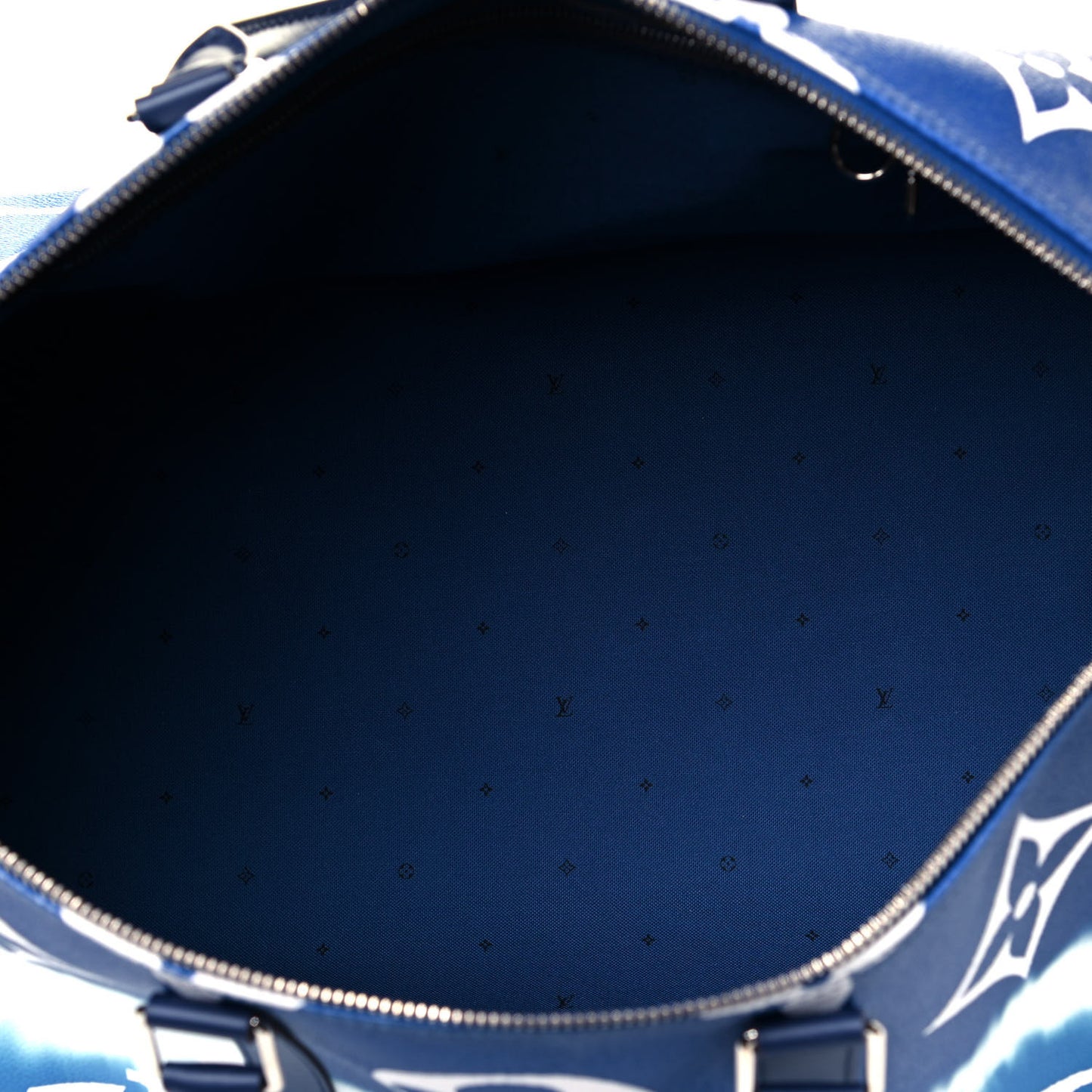 Monogram Escale Keepall Bandouliere 50 Blue
