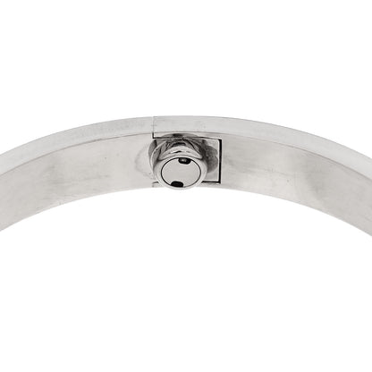 Cartier 18K White Gold LOVE Bracelet 17 7 of 9