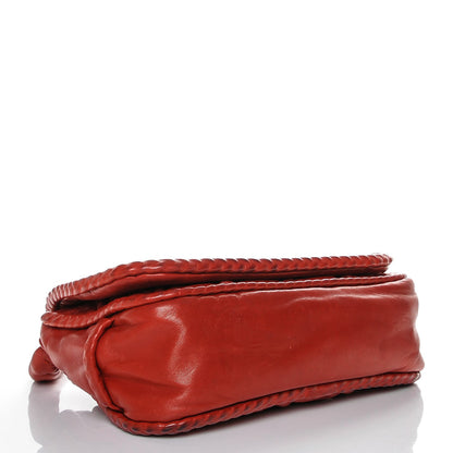 Chanel Lambskin Hidden Chain Flap Red 4 of 7