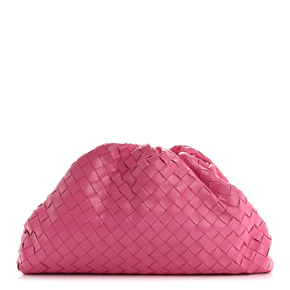 Bottega Veneta Nappa Maxi Intrecciato The Pouch Oversized Pink 1 of 11