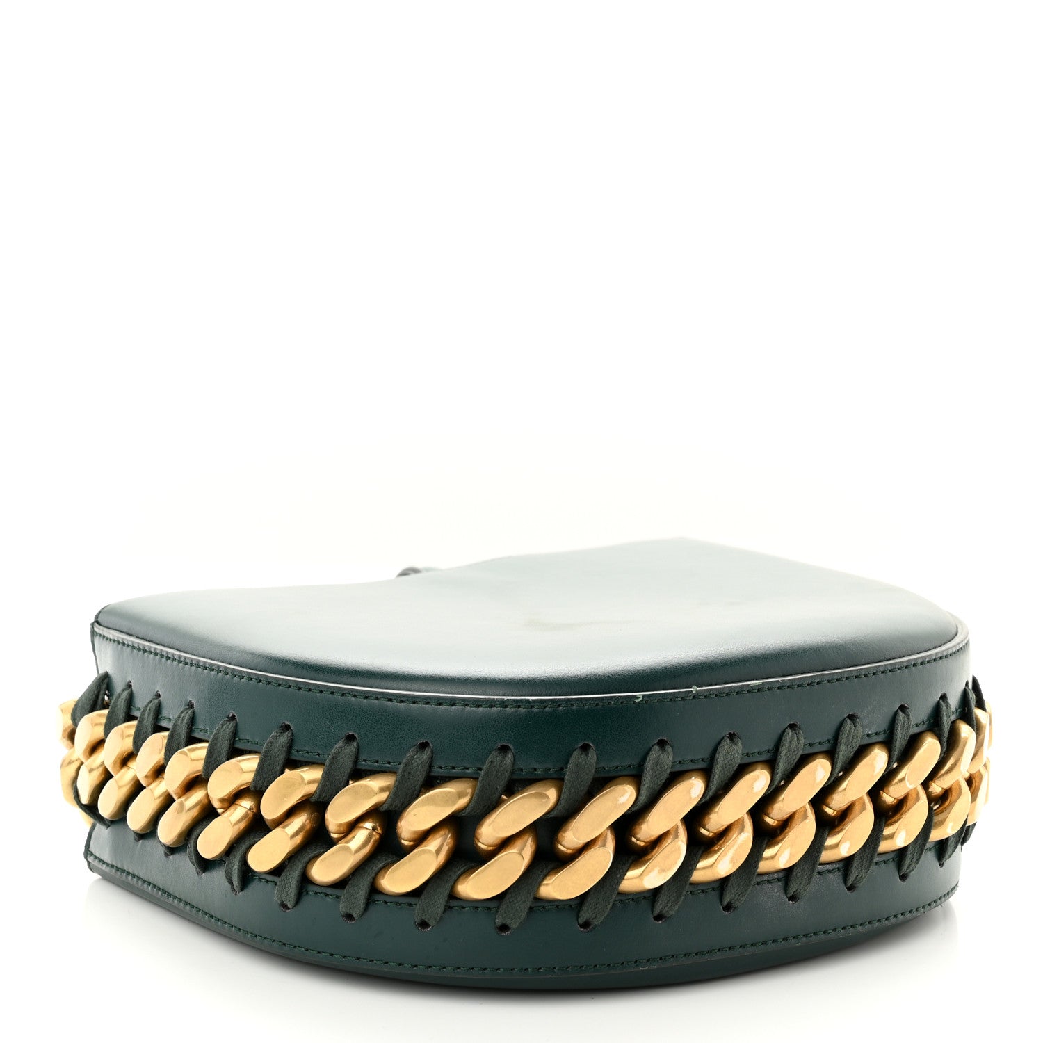 Stella McCartney Eco Alter Nappa Small Frayme Shoulder Bag Forest Green 4 of 12