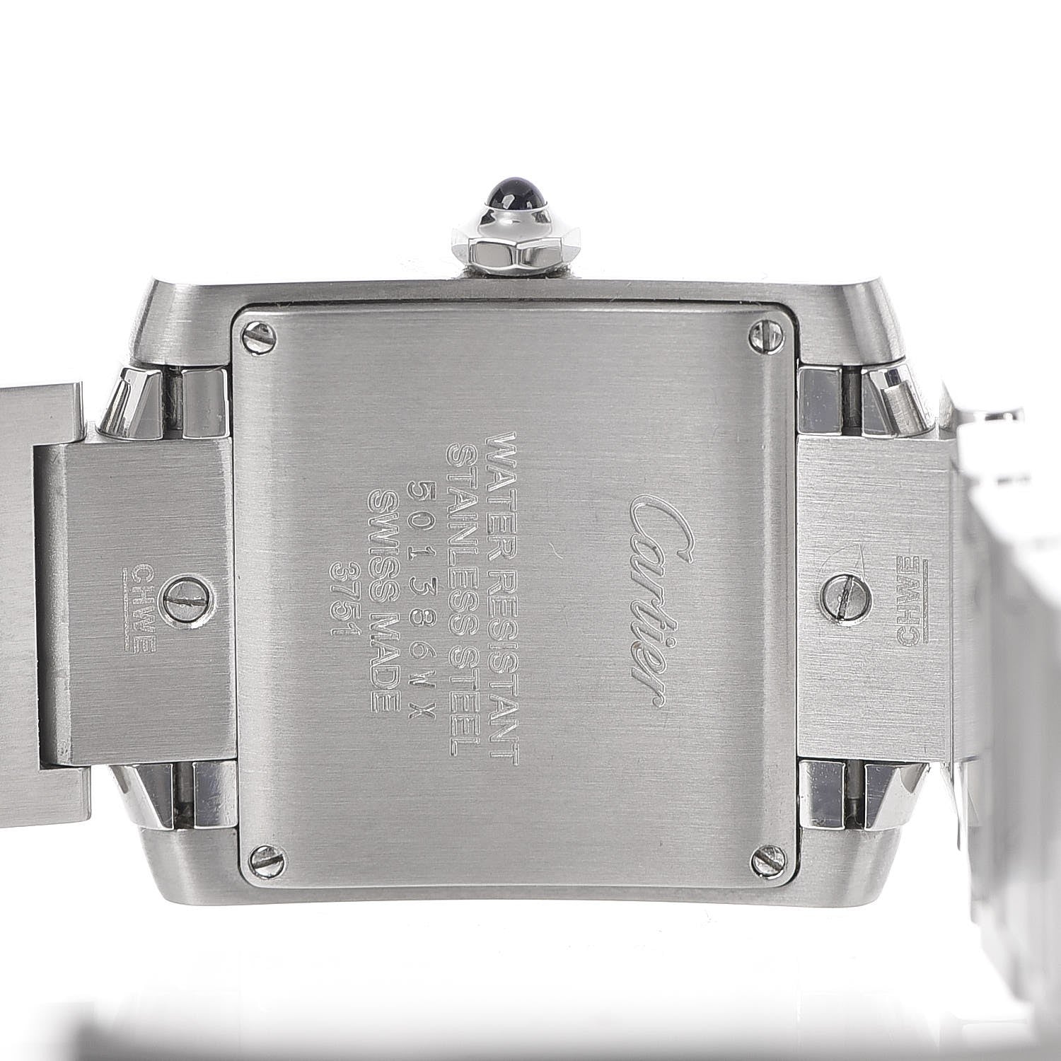 Cartier Stainless Steel 25mm Tank Francaise Quartz Watch 5 of 9