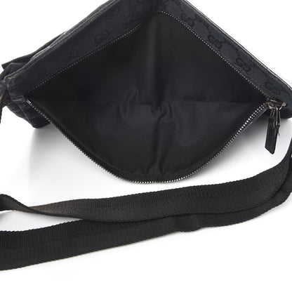 Gucci GG Monogram Double Pocket Belt Bag Black 5 of 18