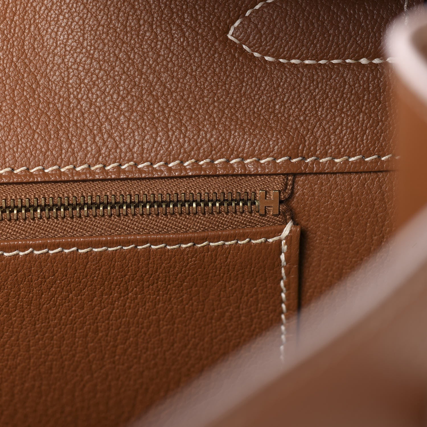 Hermes Togo Birkin 35 Gold 22 of 36
