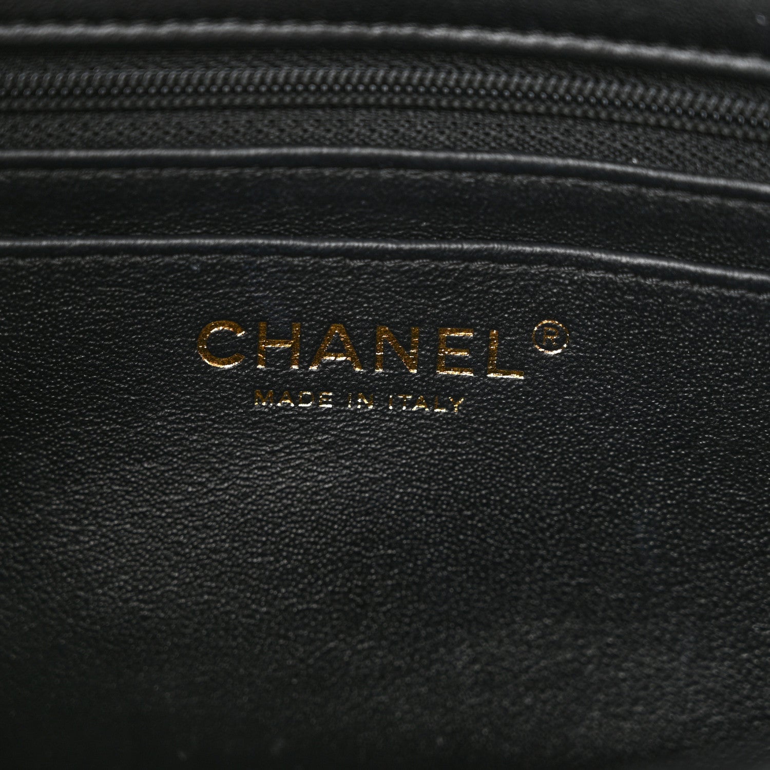 Chanel Lambskin Quilted Mini Top Handle Rectangular Flap Black 6 of 12