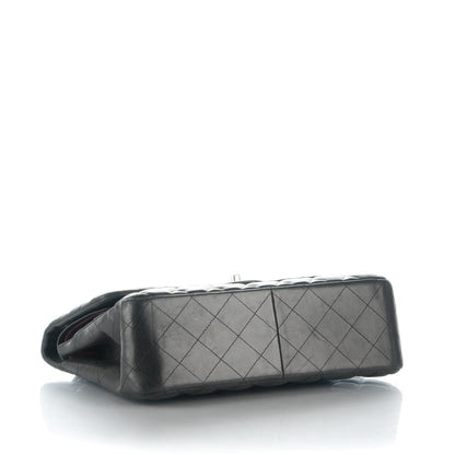 Chanel Lambskin Quilted Jumbo Double Flap Black 5 of 10