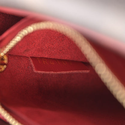 Louis Vuitton Calfskin Monogram Double V Rubis 7 of 14