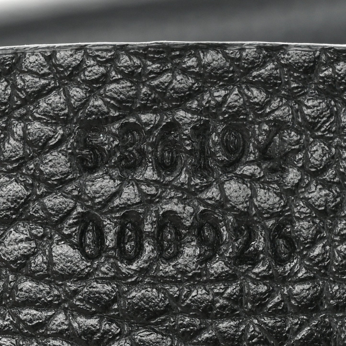 Pebbled Calfskin Large Soho Hobo Black