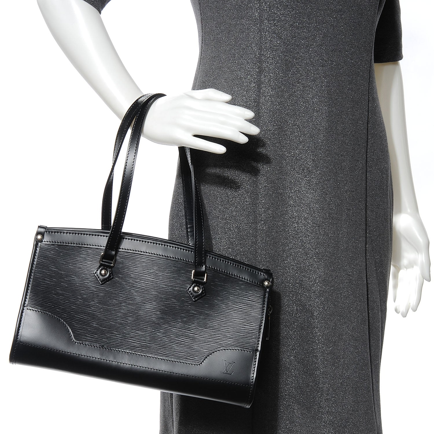 Louis Vuitton Epi Madeleine PM Black 2 of 8