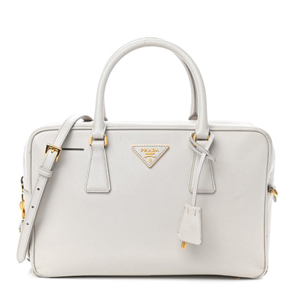 Prada Saffiano Lux Tote Bowler Talco 1 of 19