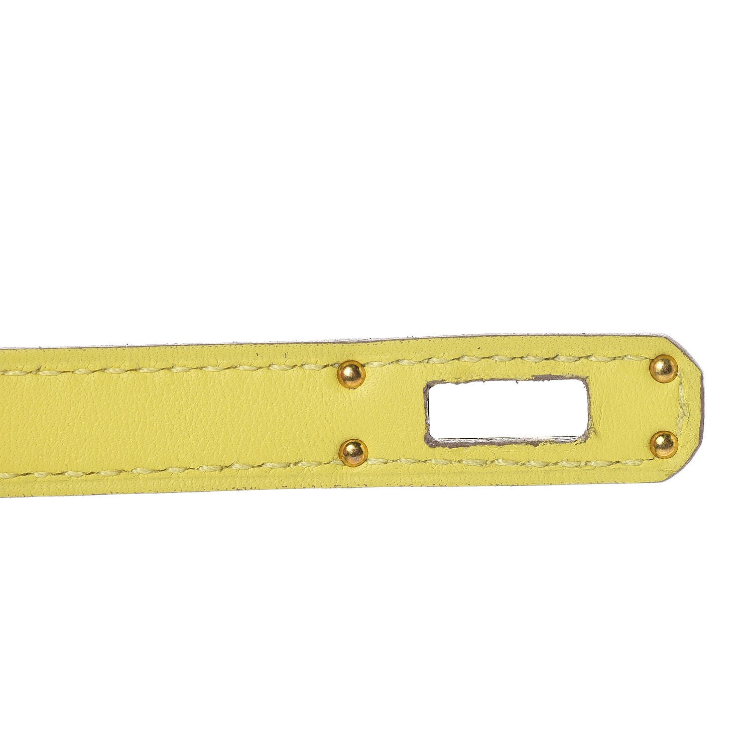 Hermes Swift Kelly Pochette Clutch Lime 18 of 30