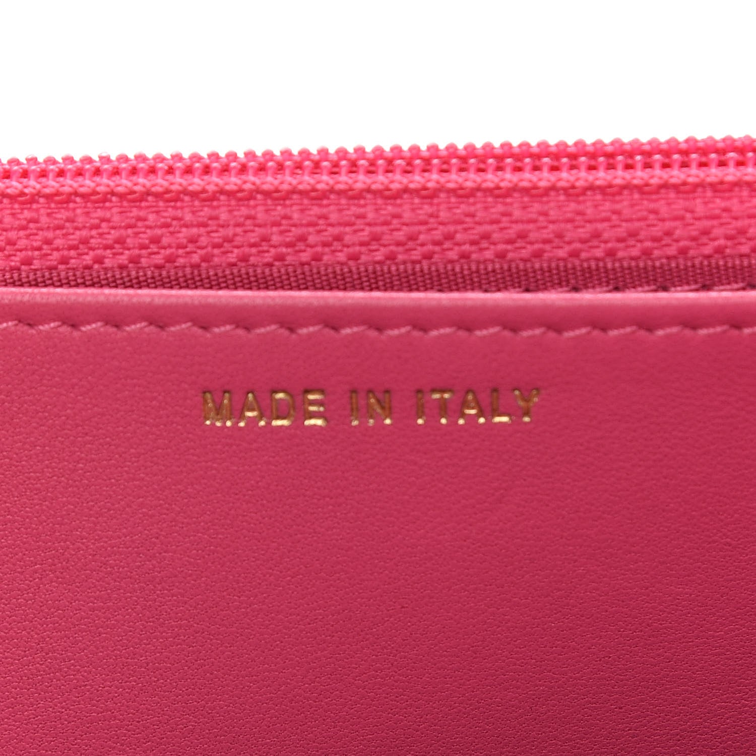 Chanel Jersey Chevron Quilted Trendy CC Wallet On Chain WOC Pink 6 of 9