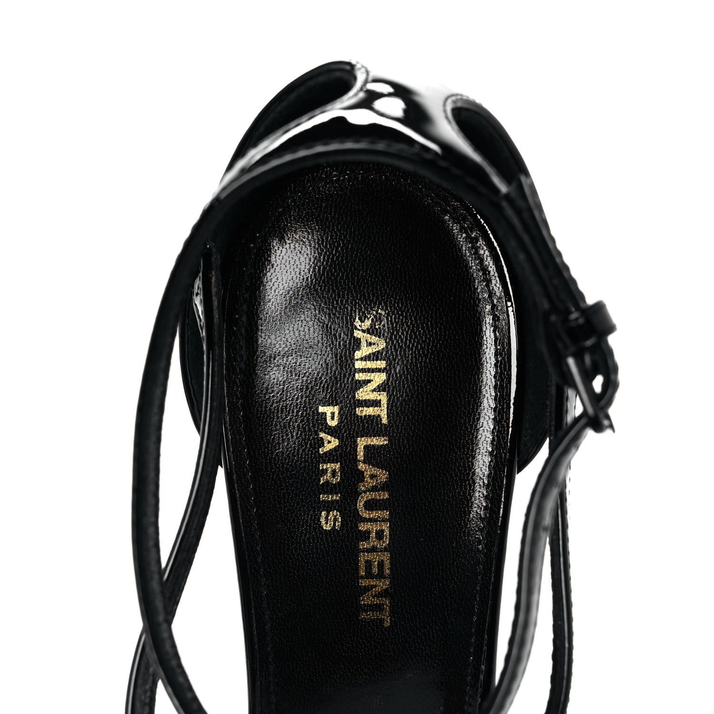 Patent Cassandra 100 Sandals 38.5 Black