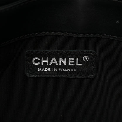 Chanel Patent New Medium Boy Reverso Flap Black 6 of 11