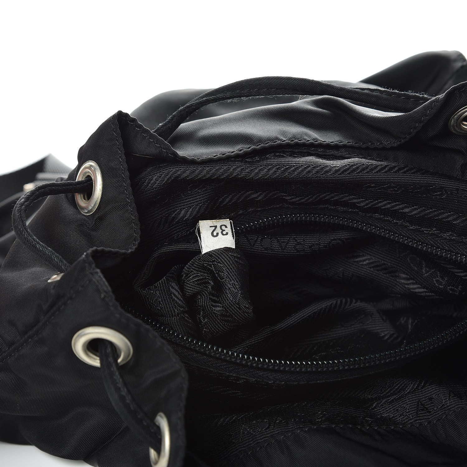 Prada Tessuto Nylon Vela Small Backpack Black 6 of 27