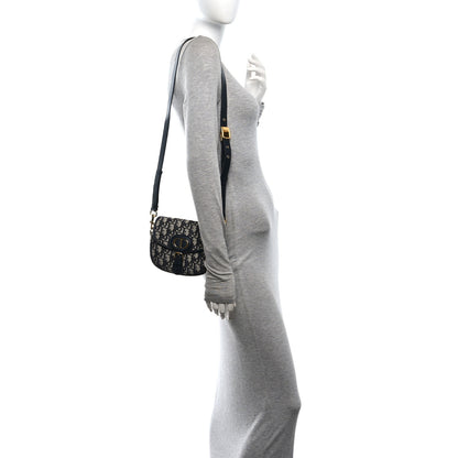 Christian Dior Oblique Small Bobby Flap Blue 2 of 9