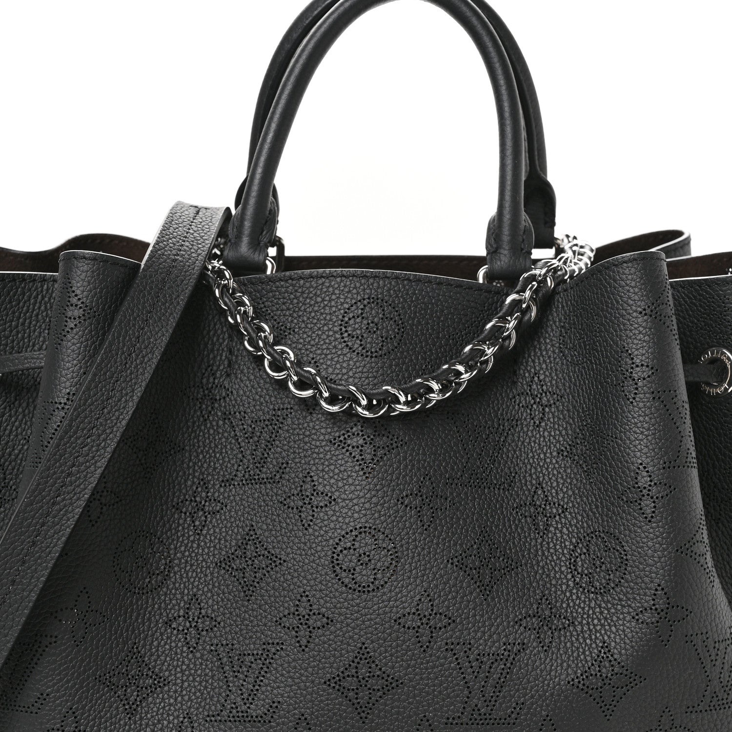 Louis Vuitton Mahina Bella Tote Black 7 of 10