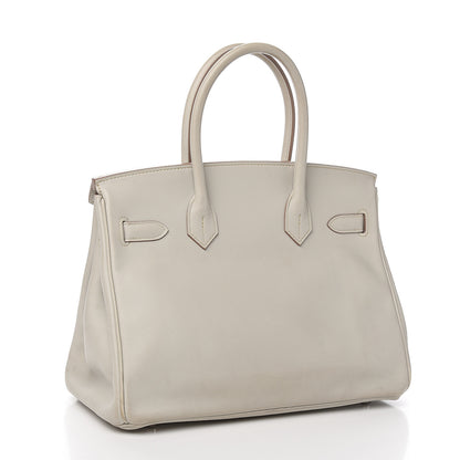 Hermes Swift Birkin 25 Gris Perle 2 of 13