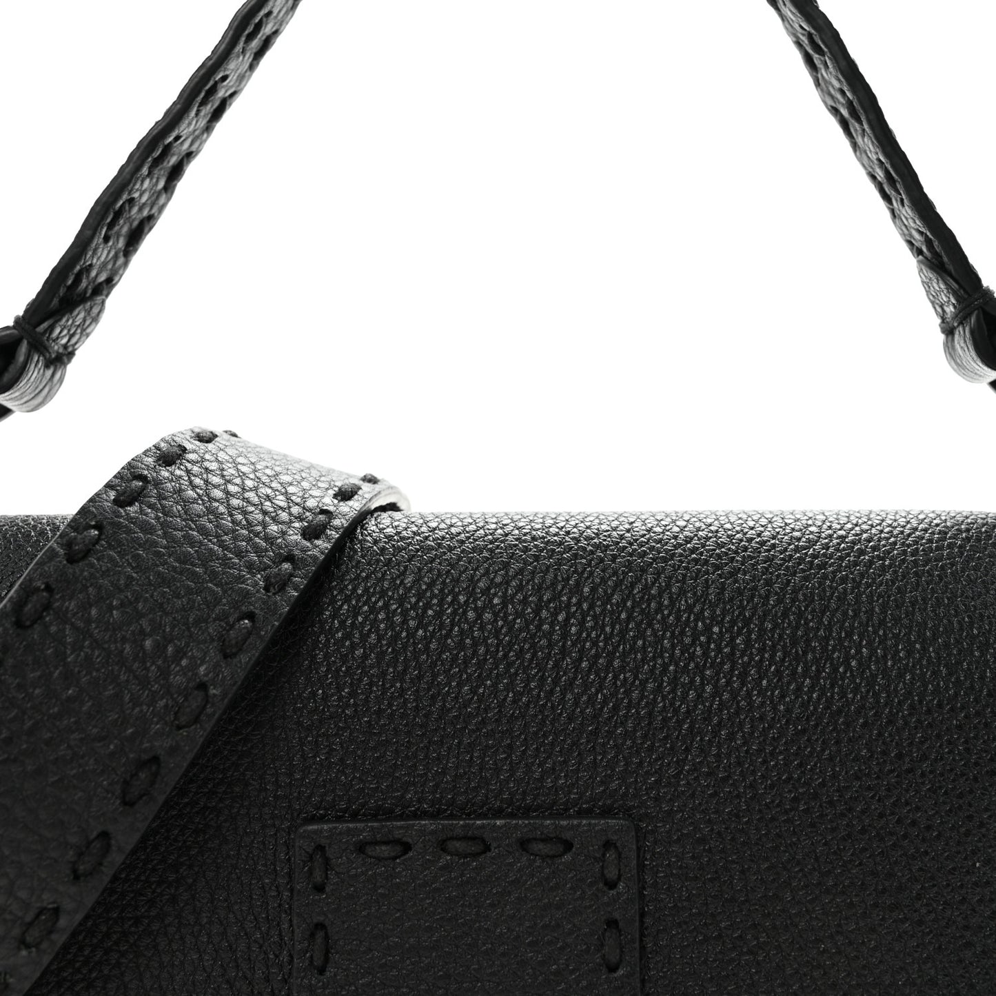 Cuoio Romano Selleria Baguette Black