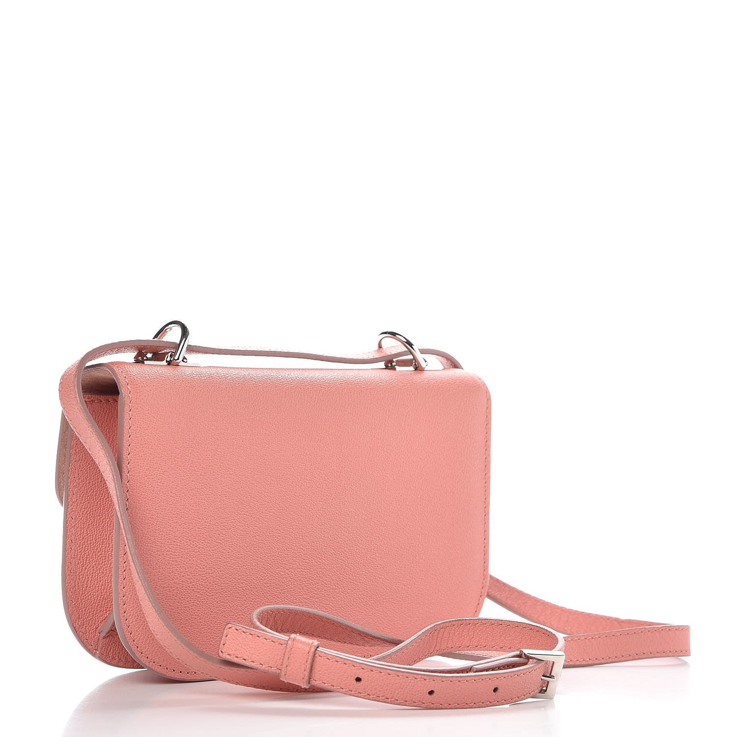 Alexander McQueen Calfskin Small Insignia Flap Pink 3 of 8