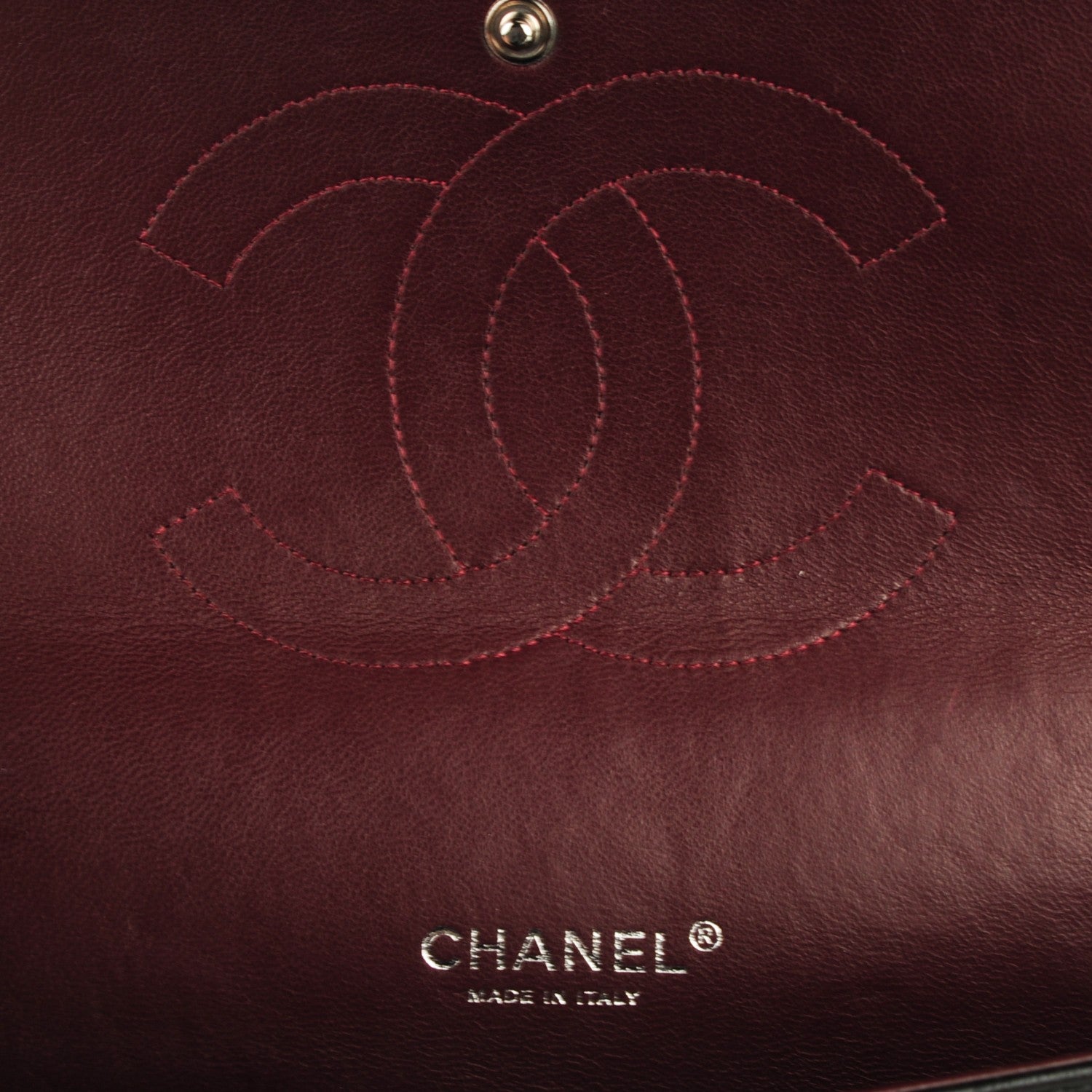 Chanel Lambskin Quilted Maxi Double Flap Black 6 of 8