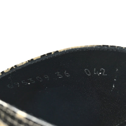 Gucci Calfskin Python Print Square G Slide Sandals 36 Beige Avana 6 of 8