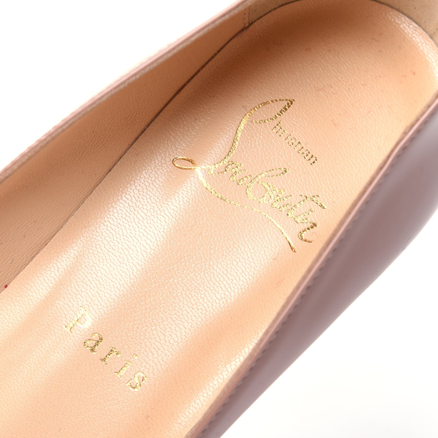 Christian Louboutin Patent Pigalle 85 Pumps 35.5 Nude 8 of 10