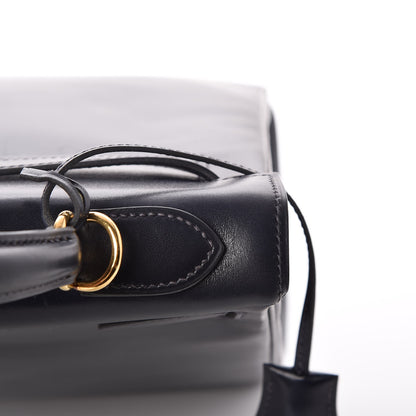 Hermes Box Kelly Retourne 32 Indigo 30 of 33