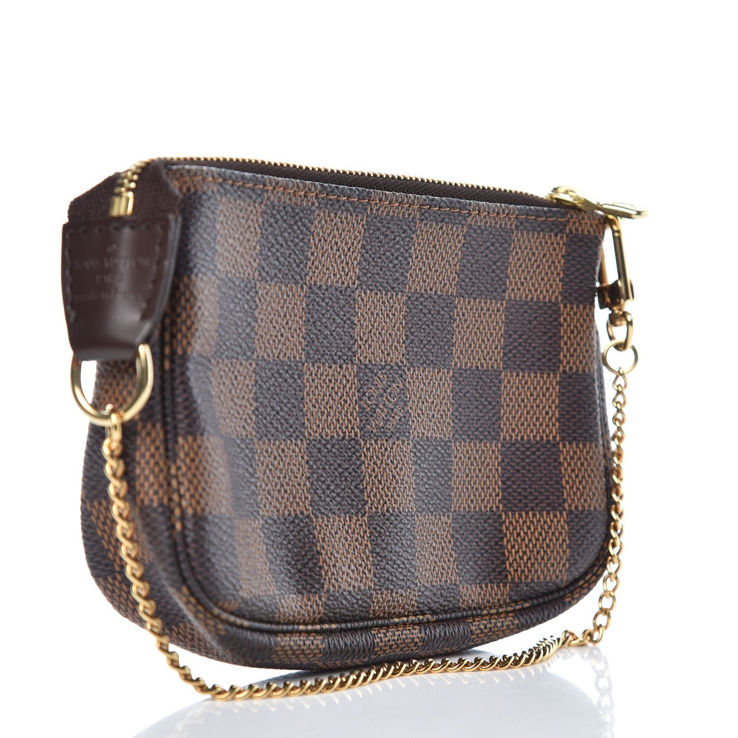 Louis Vuitton Damier Ebene Mini Pochette Accessories 3 of 7
