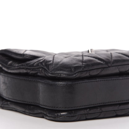 Chanel Lambskin Quilted Mini Chanel 3 Flap Black 6 of 10