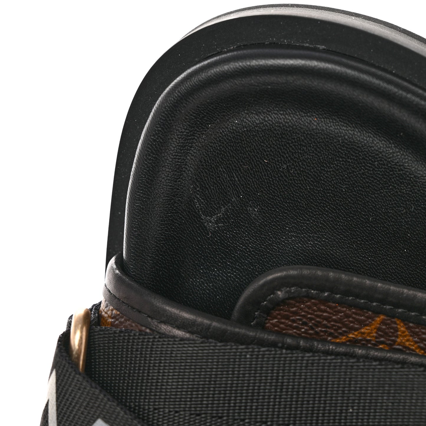 Monogram Eclipse Mens Honolulu Mules 7.5 Black