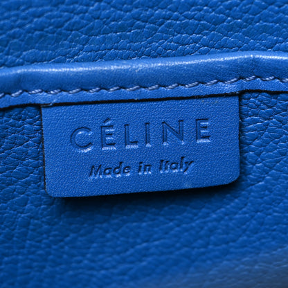 Celine Smooth Calfskin Nano Luggage Royal Blue 5 of 13
