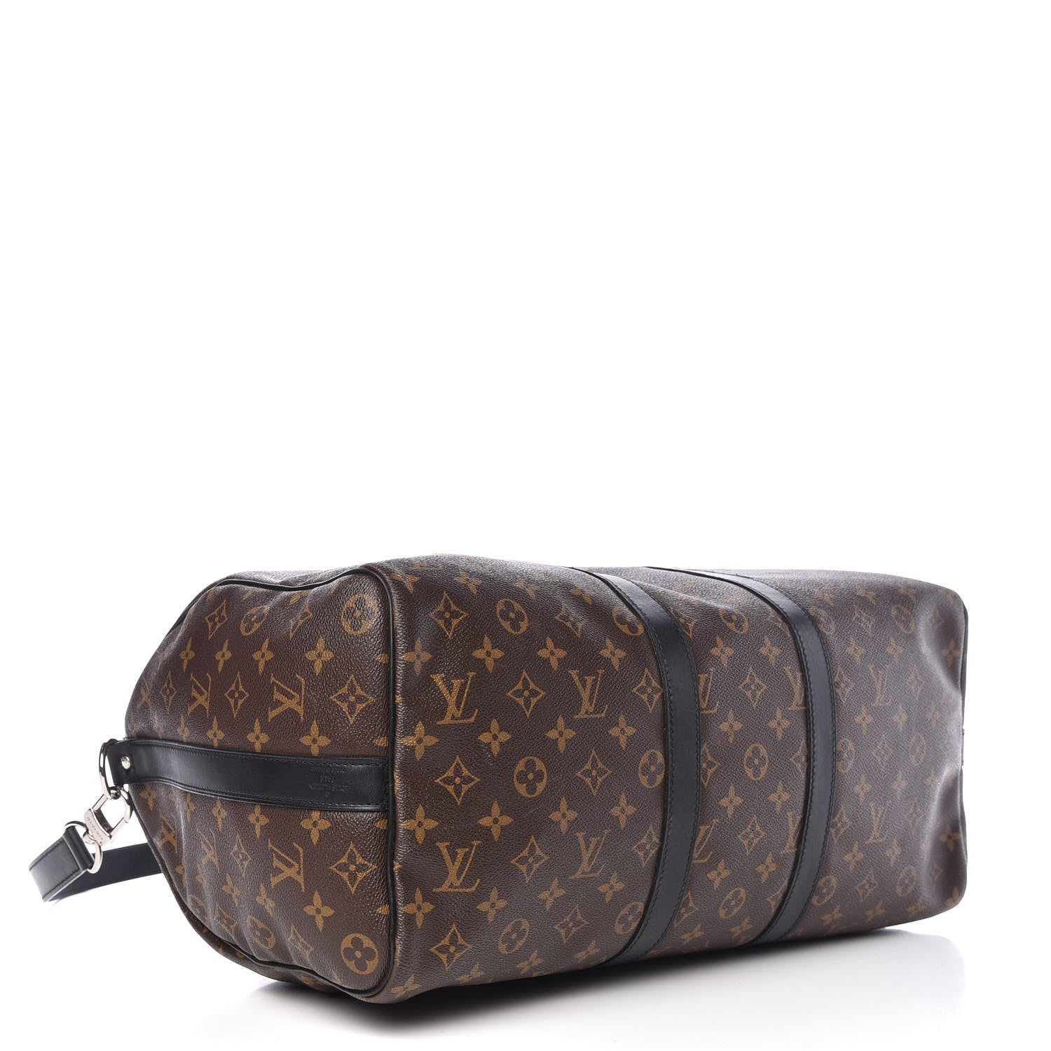 Louis Vuitton Monogram Macassar Keepall Bandouliere 45 4 of 7