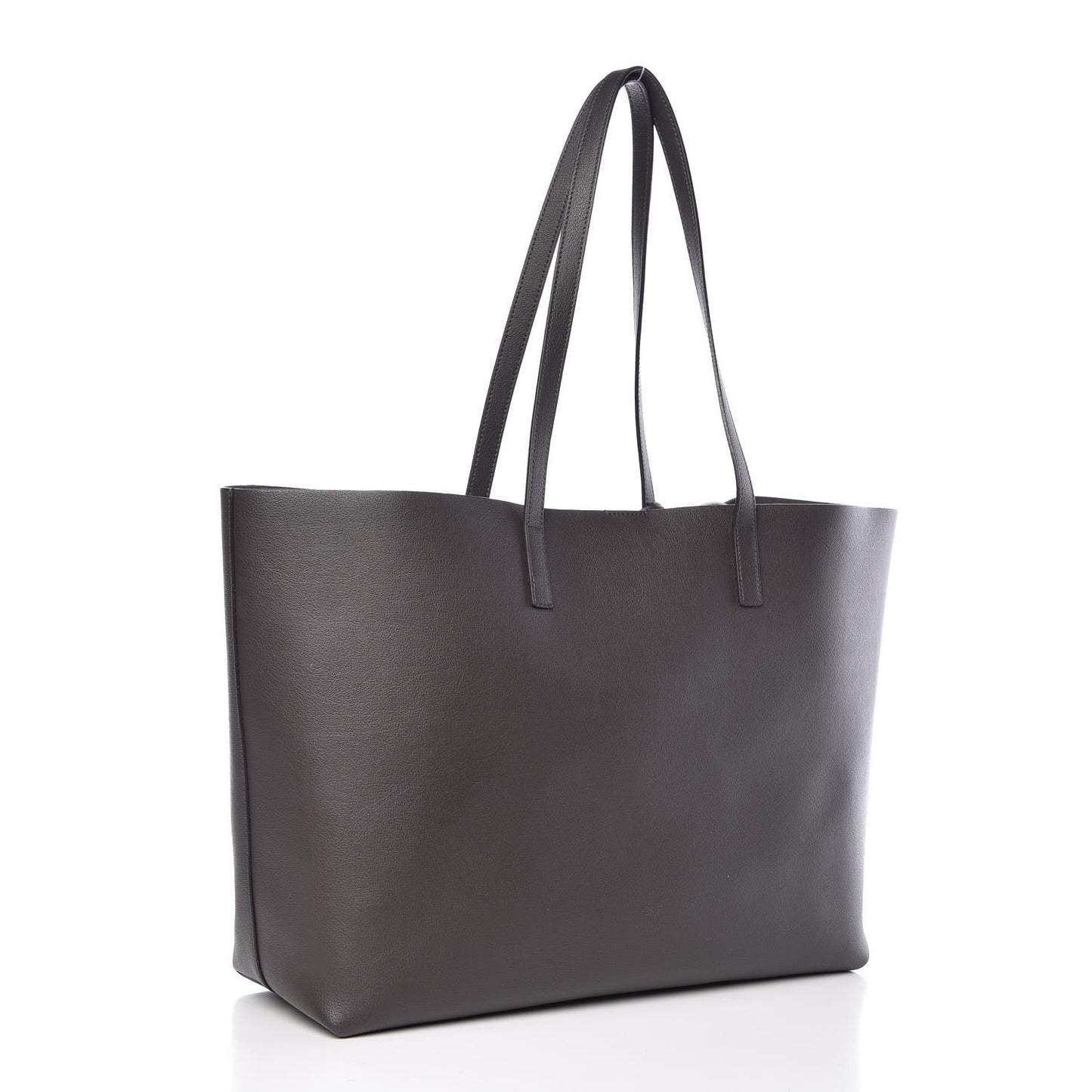 Calfskin Large Shopping Tote Earth
