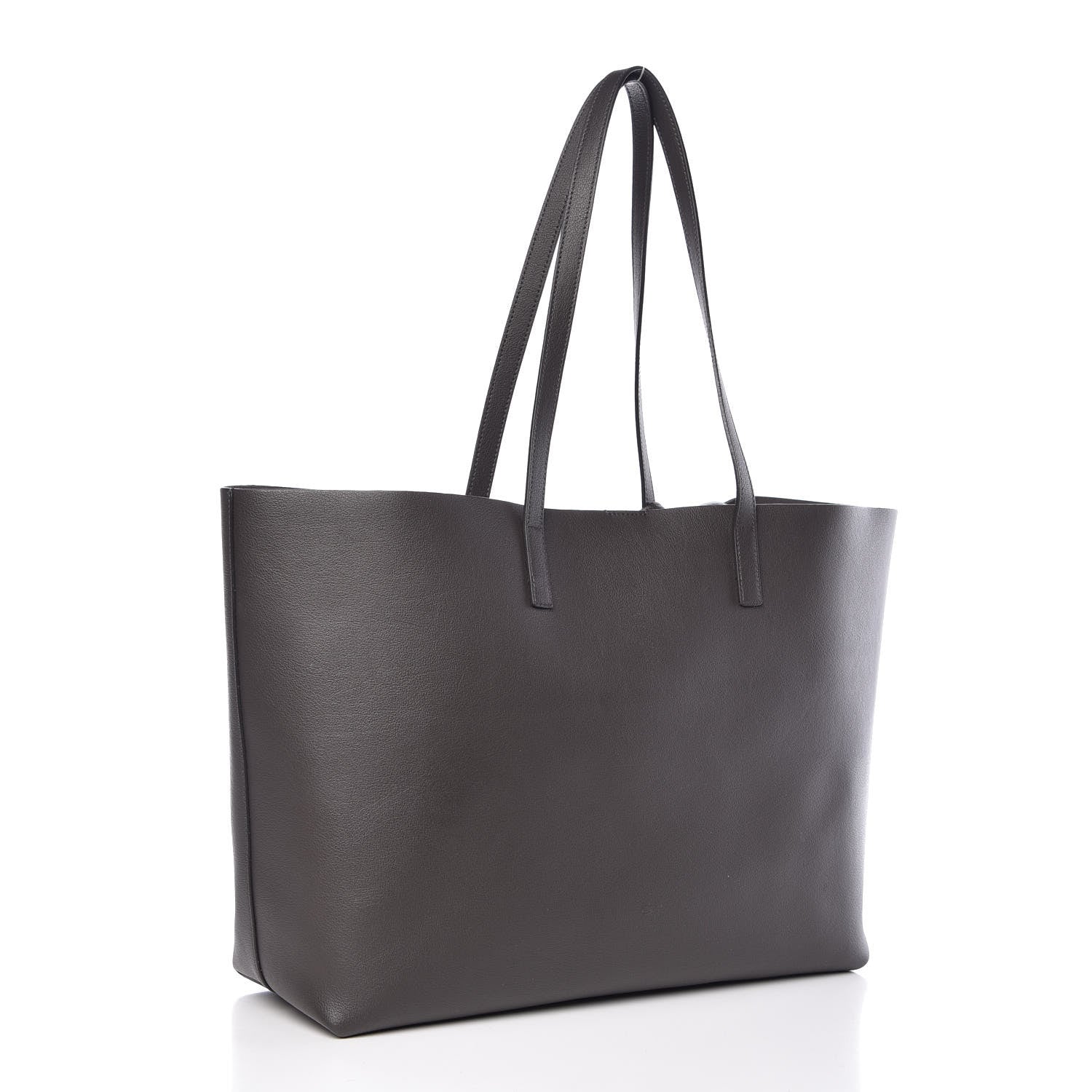Saint Laurent Calfskin Large Shopping Tote Earth 4 of 9
