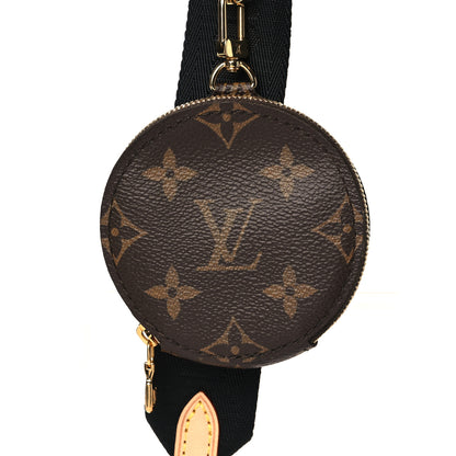 Louis Vuitton Monogram Multi Pochette Accessories Bandouliere Shoulder Strap Black 2 of 6