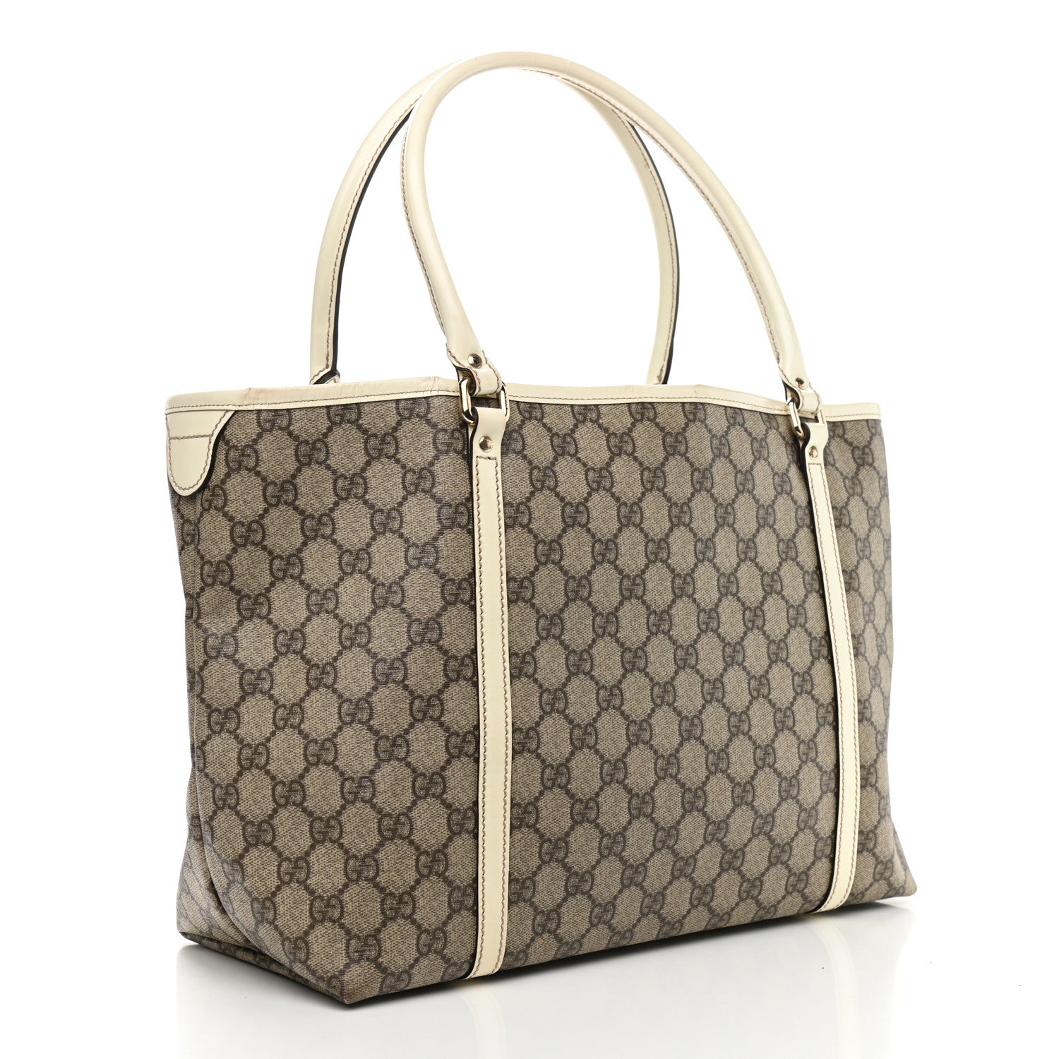 Gucci GG Plus Monogram Medium Joy Tote Off White 2 of 10