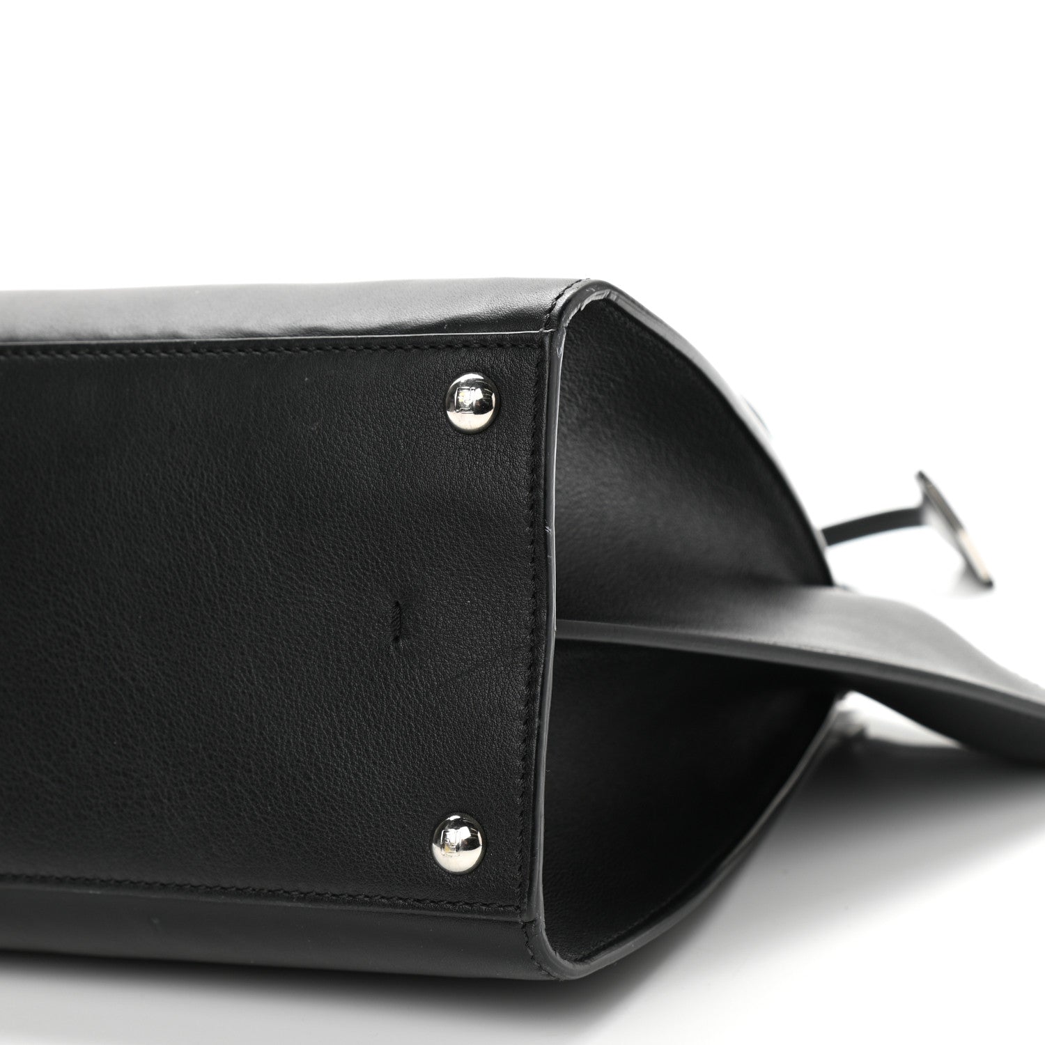 Fendi Vitello Dolce Petite 3jours Tote Black 8 of 13