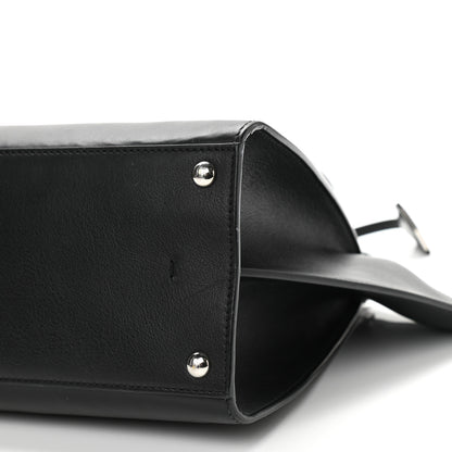 Fendi Vitello Dolce Petite 3jours Tote Black 8 of 13
