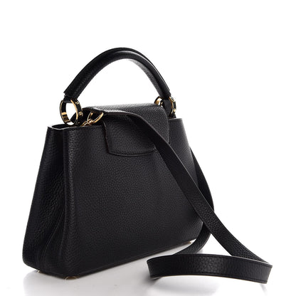 Louis Vuitton Taurillon Capucines BB Black 4 of 8