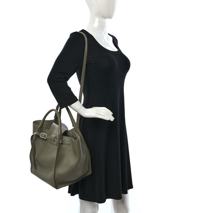 Celine Supple Grained Calfskin Small Big Bag Sage 2 of 14